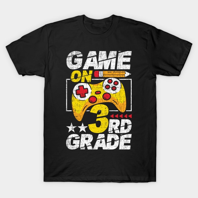 Game On 3rd Grade T-Shirt by ozalshirts